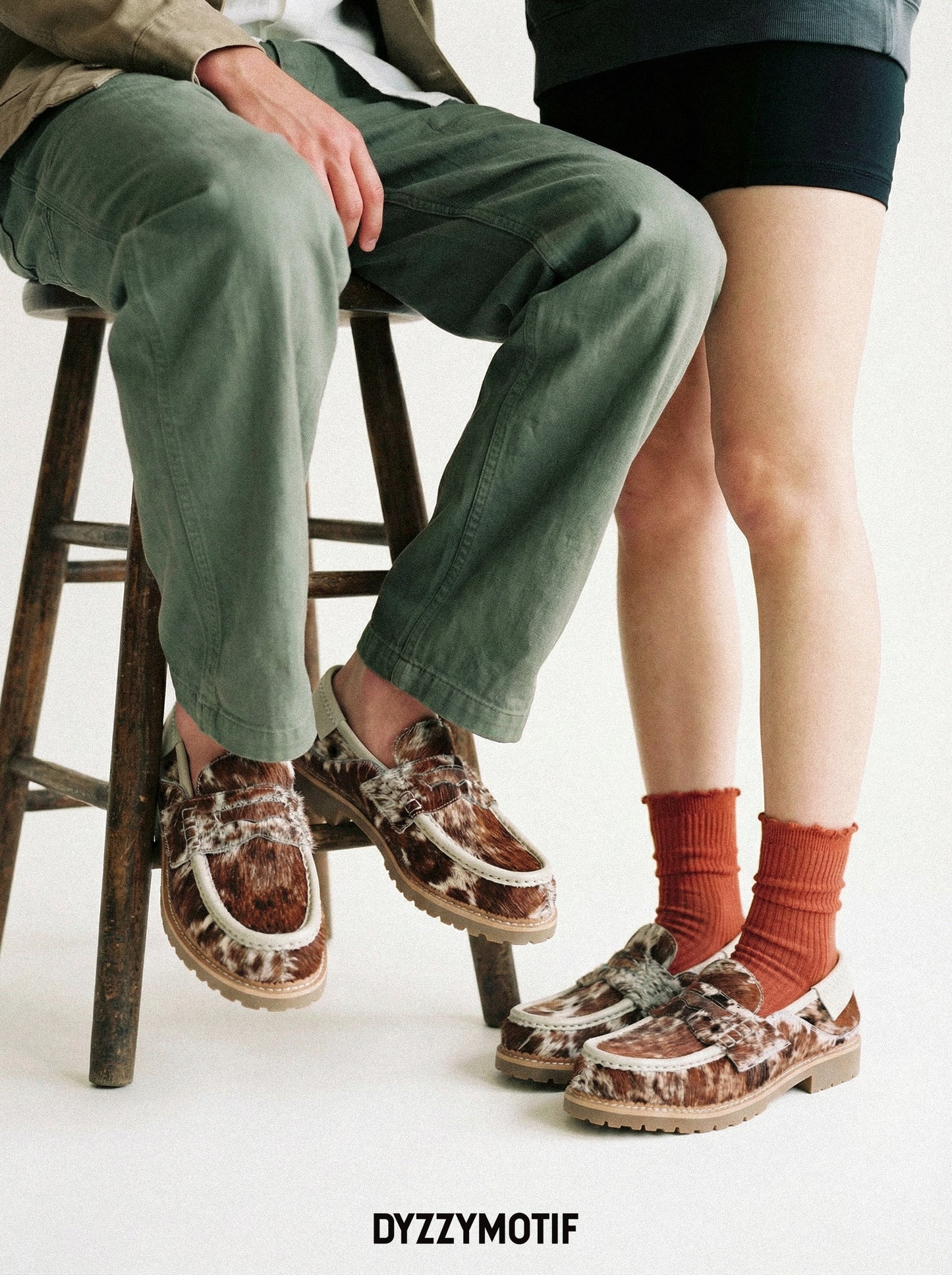 DYZZYMOTIF HORSEHAIR LOAFER CAVALLINO