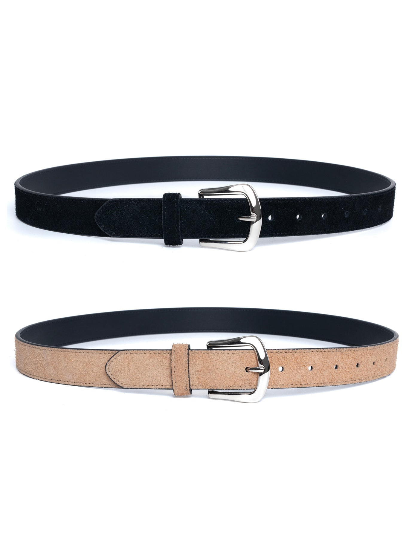 DYZZYMOTIF SUEDE LEATHER BELT