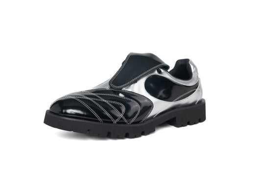 DYZZYMOTIF COWHIDE LEATHER FOOTBALL DERBY LACE-CONTROL LC0