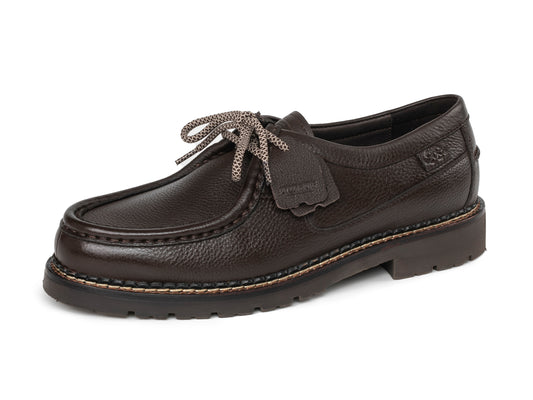 DYZZYMOTIF COWHIDE LEATHER DERBY