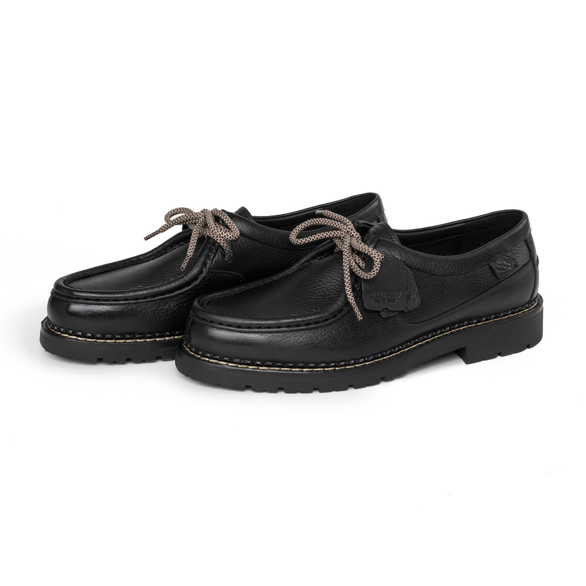 DYZZYMOTIF COWHIDE LEATHER DERBY