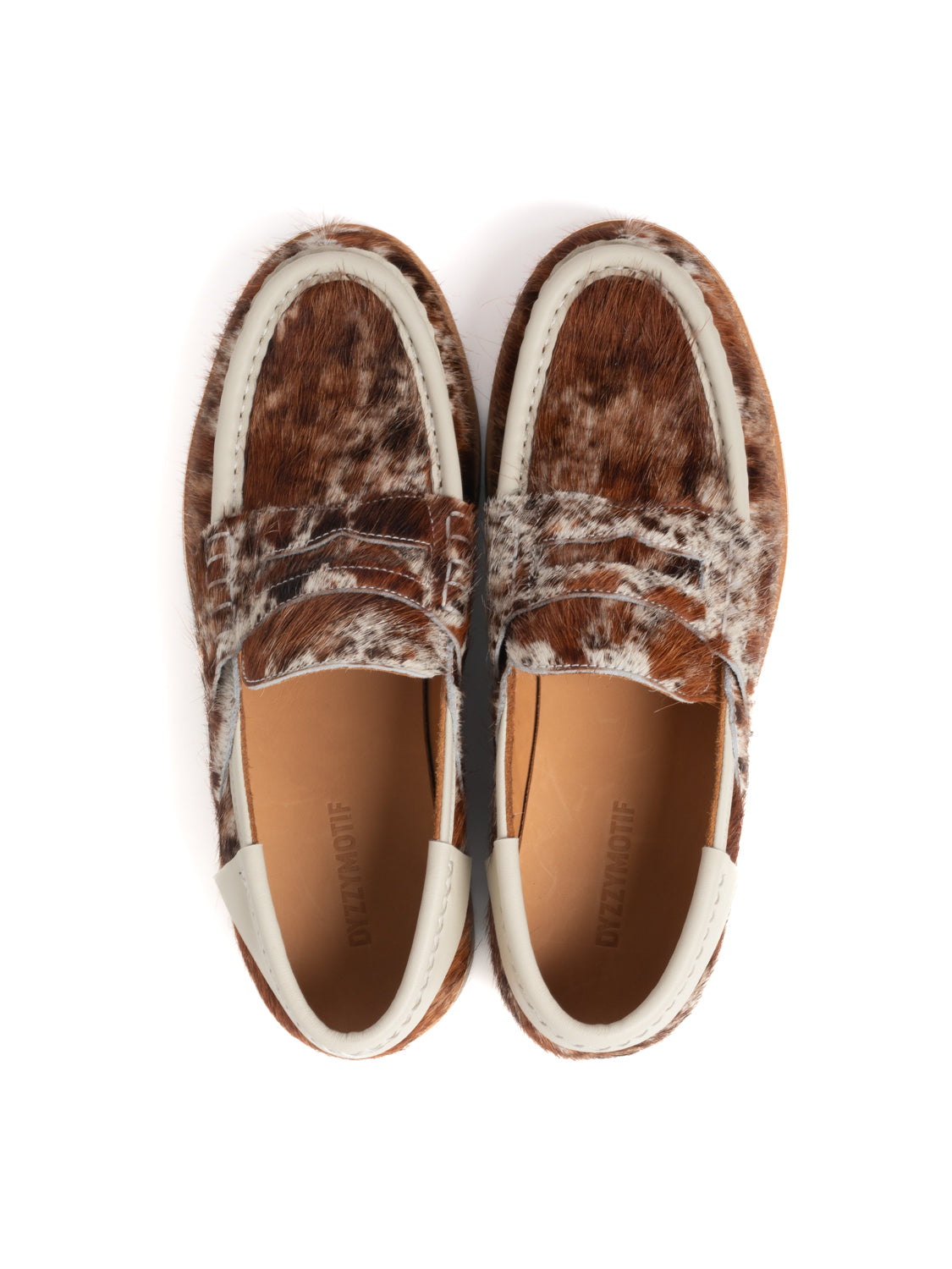 DYZZYMOTIF HORSEHAIR LOAFER CAVALLINO
