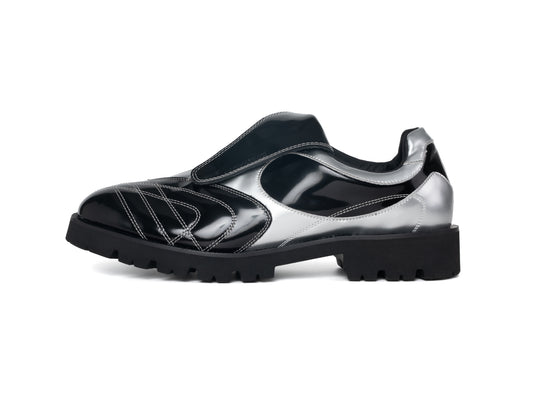 DYZZYMOTIF COWHIDE LEATHER FOOTBALL DERBY LACE-CONTROL LC0
