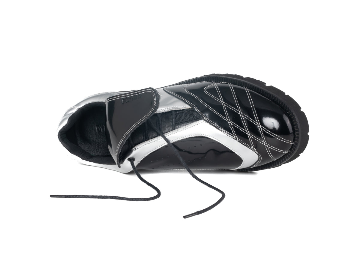 DYZZYMOTIF COWHIDE LEATHER FOOTBALL DERBY LACE-CONTROL LC0