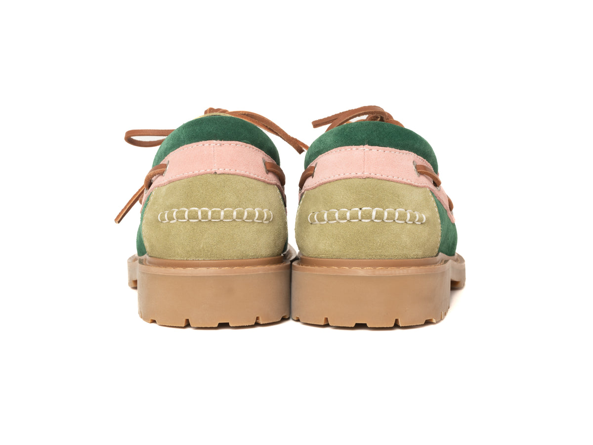 DYZZYMOTIF SUEDE LEATHER BOAT LOAFER HARBOR TASSEL