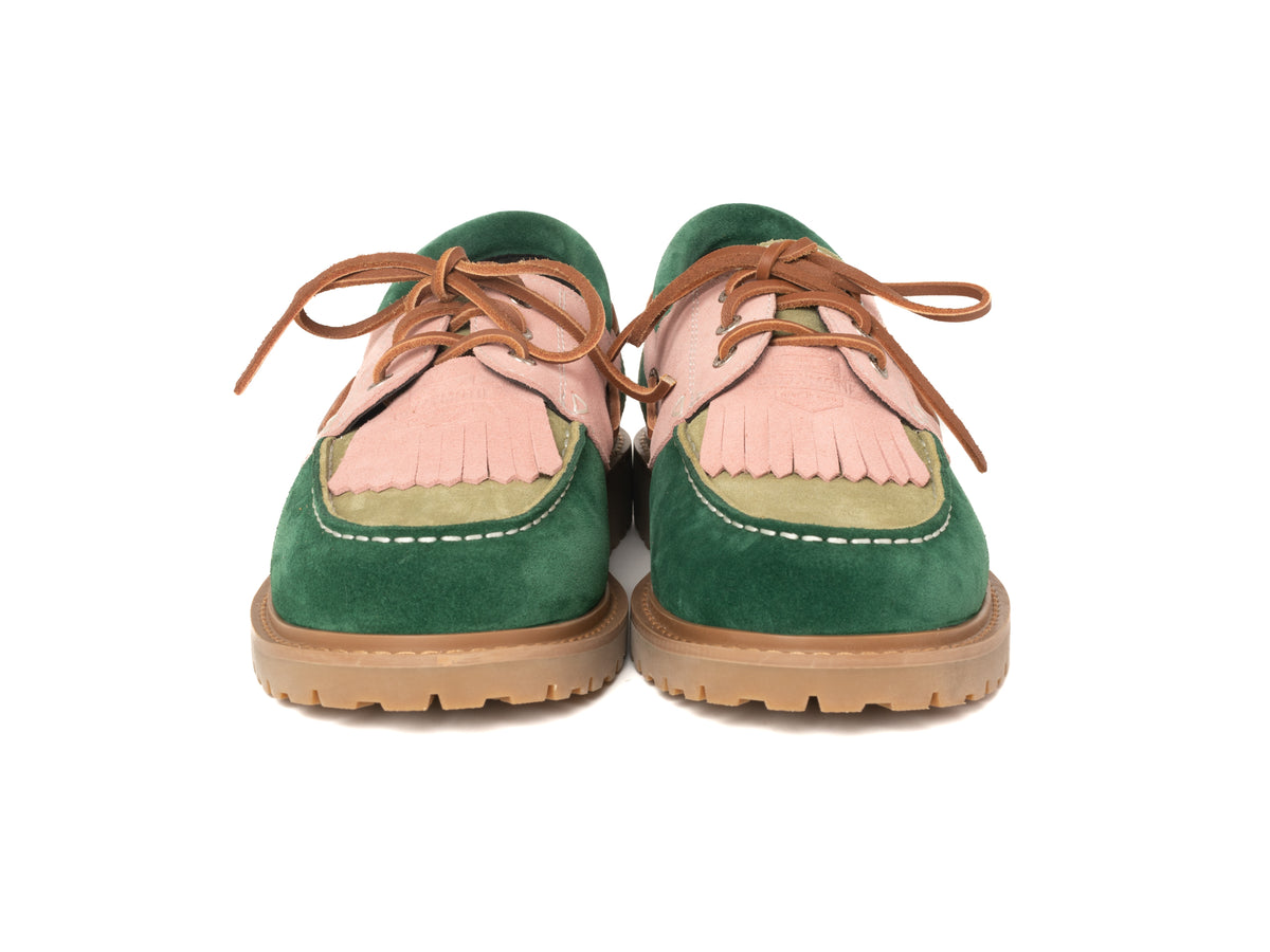 DYZZYMOTIF SUEDE LEATHER BOAT LOAFER HARBOR TASSEL