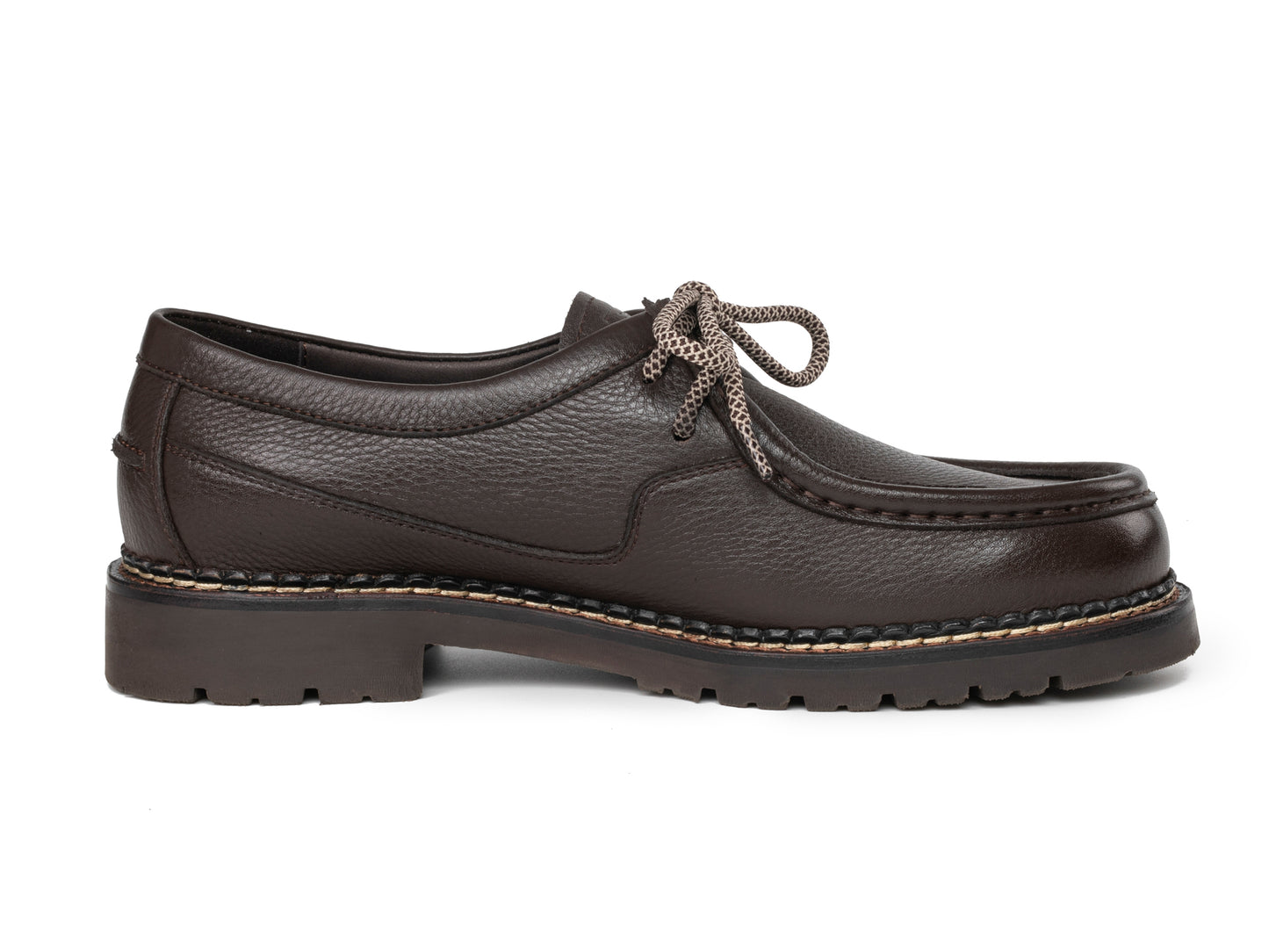 DYZZYMOTIF COWHIDE LEATHER DERBY