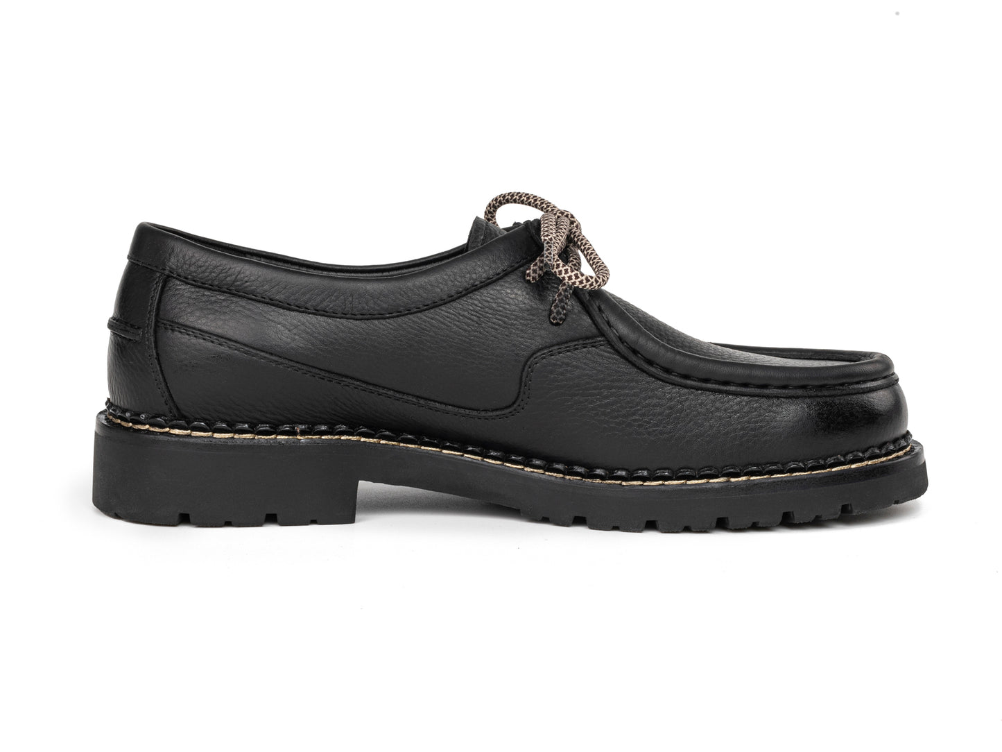 DYZZYMOTIF COWHIDE LEATHER DERBY