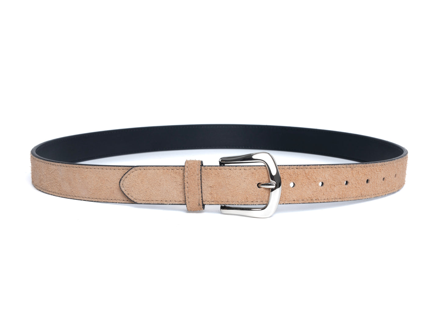 DYZZYMOTIF SUEDE LEATHER BELT