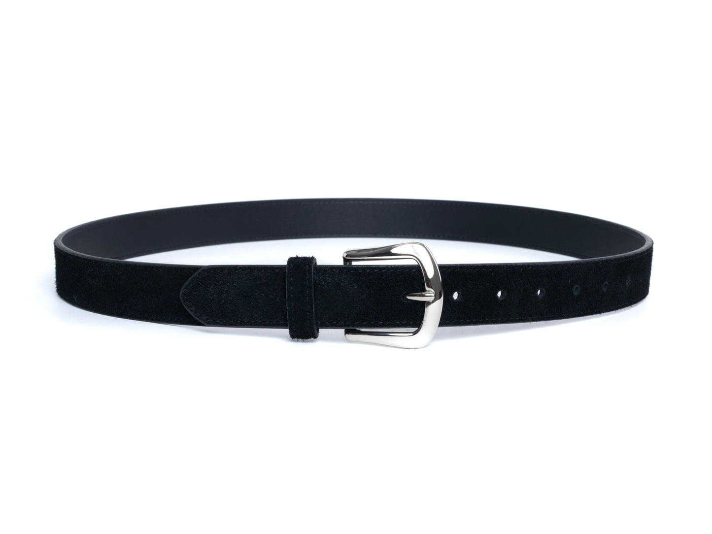 DYZZYMOTIF SUEDE LEATHER BELT
